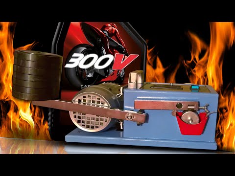 Видео: Тест моторного масла Motul 300v 10W40 4T 100°C Питер Тестер