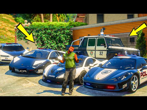 Видео: ДЖОННИ ПОЛИЦИЯ МАШИНАЛАР ҰРЛАДЫ (GTA V)