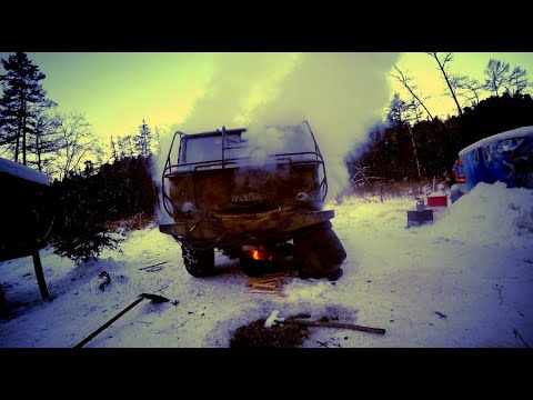 Видео: ТАЙГА, ЗИМОВЬЕ, МОРОЗ. часть 4