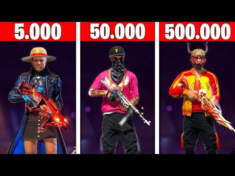 Видео: НАШЁЛ ОЛД АКК ЗА 5000, 50000 И 500000 РУБЛЕЙ ВО ФРИ ФАЕР! ОБЗОР FREE FIRE