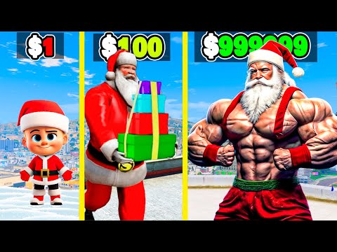 Видео: САНТА КЛАУС НУБТАН МЫҚТЫҒА АЙНАЛДЫ (GTA V)