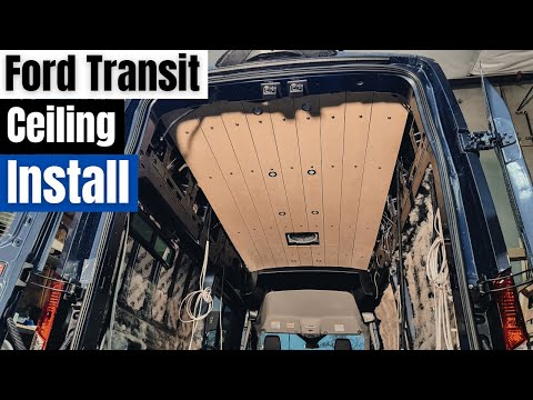 Видео: Установка комплекта для потолка в фургоне Transit 2024 | Serg Supply