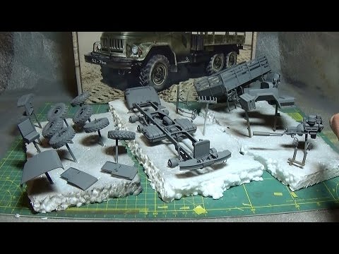 Видео: Зил-131 (ICM) Часть 3