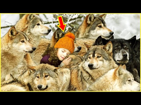 Видео: Волк пожалел девочку и ее отца. Стая волков. Таежные истории. Аудио рассказы про животных