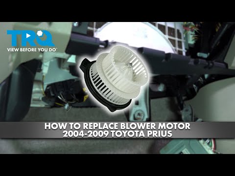 Видео: Как заменить электродвигатель вентилятора Toyota Prius 2004-2009