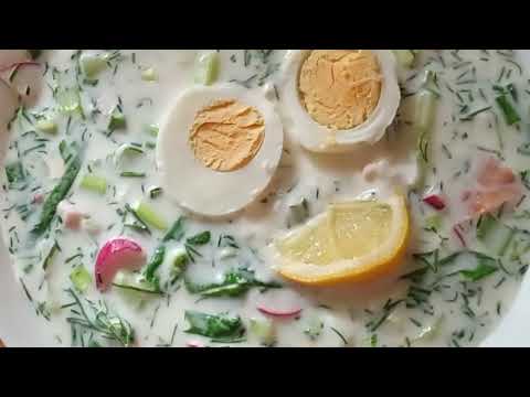 Видео: ОКРОШКА НА КЕФИРЕ И ОГУРЦЫ В СОЕВОМ СОУСЕ