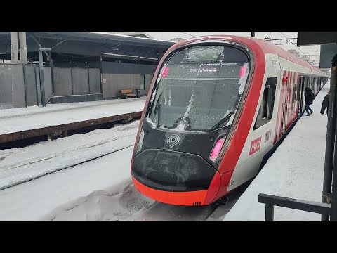 Видео: (D1) Белорусско-Савёловский диаметр. Одинцово - Лобня