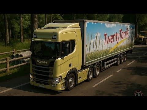 Видео: Открыл сезон ETS 2 Индонезия. Везу цветы по идеальной дороге.