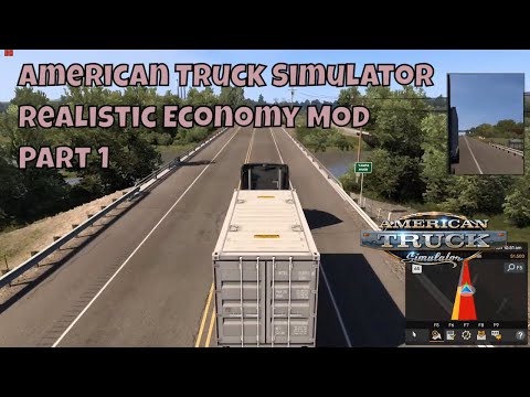 Видео: Повышенный реализм в American Truck Simulator: реалистичный экономический мод