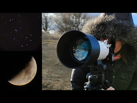 Видео: Телескоп Svbony sv501P 🔭 Обзор походного телескопа 70 мм с Алиэкспресс