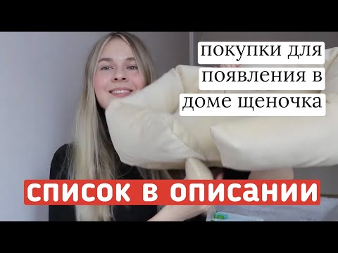 Видео: ЧТО НУЖНО ДЛЯ ПОЯВЛЕНИЯ ЩЕНКА В ДОМЕ? СПИСОК ПОКУПОК! Покупки для собаки. Покупки для чихуахуа.