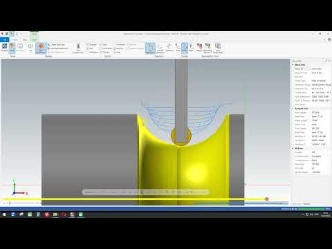 Видео: Динамическое черновое точение в MastrCAM 2022