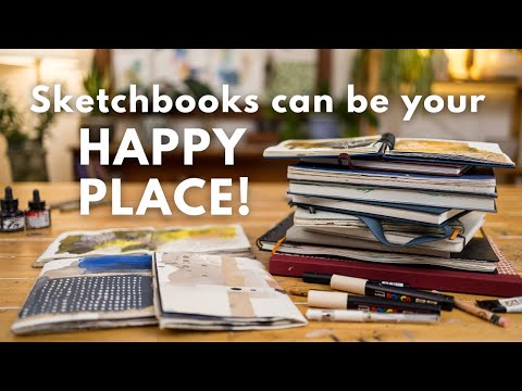 Видео: 3 совета по созданию скетчбука, которые помогут вам в художественной практике ✨