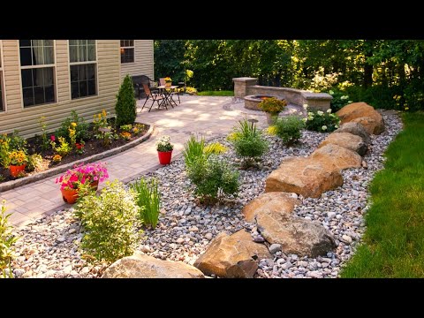 Видео: Красивое обустройство сада Лучшие идеи для благоустройства / Inspiring ideas for landscaping