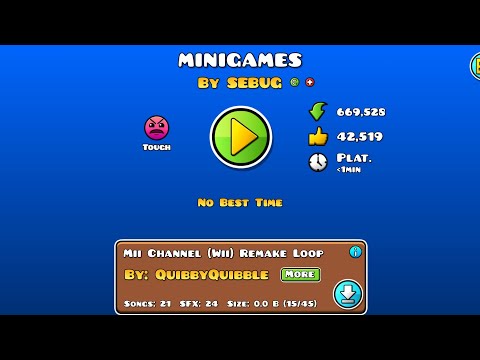 Видео: Geometry dash смотрим на уровень с другими уровнеми