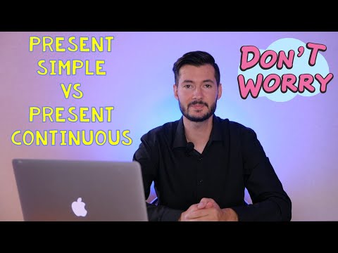 Видео: ПОДРОБНО о Present Simple и Present Continuous - ПОНЯТНАЯ РАЗНИЦА