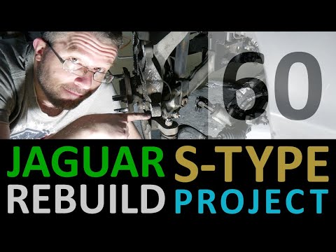 Видео: Реставрация Jaguar S-Type [60] ПЕРЕДНЯЯ ПОДВЕСКА Разборка (5) Финал