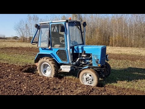 Видео: #homemade_tractor  🚜  Плуг пашет и без камня) Почему мелко пашем)