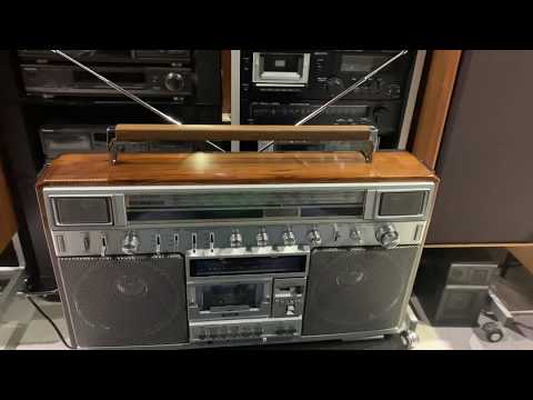 Видео: vintagemoscow .  магнитола sanyo m-x 820 редчайшая