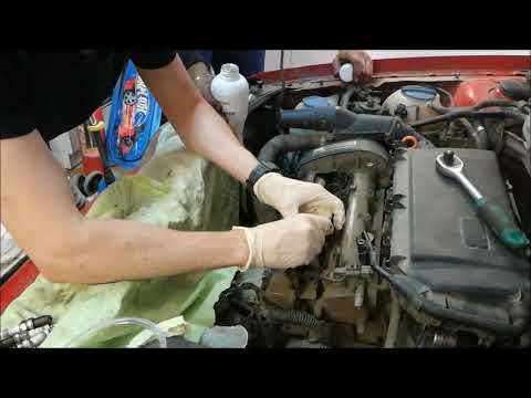 Видео: Гаражная раскоксовка SKODA OCTAVIA, средство Reanimator от GREENOL