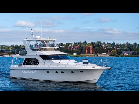 Видео: Ocean Alexander 52 Sedan «Fuelish Funds» 2009 года — полный обзор и характеристики