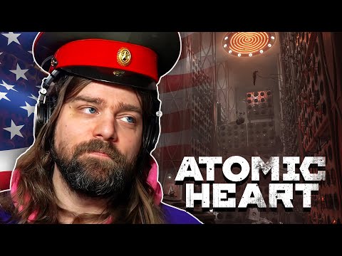 Видео: Американец СНОВА играет в Atomic Heart #3