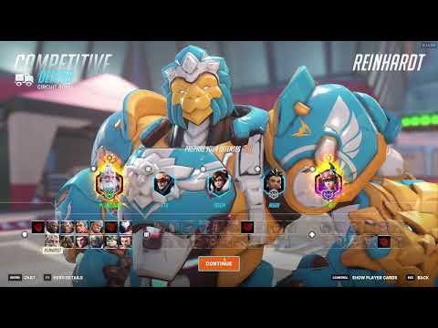 Видео: АГРЕССИВНЫЙ БОГ РАЙНХАРДТА — LHCLOUDY | Overwatch 2, 18-й сезон