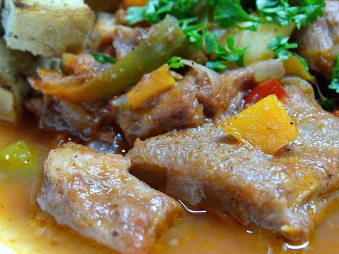 Видео: 175 # Говяжий рубец с овощами - Разно, вкусно и разнообразно - SUB - Yami Yamil