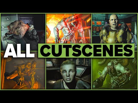 Видео: Doom 3: Redux — все кат-сцены (с субтитрами)