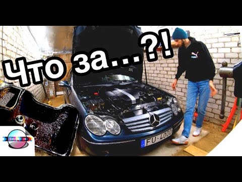 Видео: СНЯЛ КРЫШКИ КЛАПАНОВ! Мотор m112 Mercedes 3.2 литра