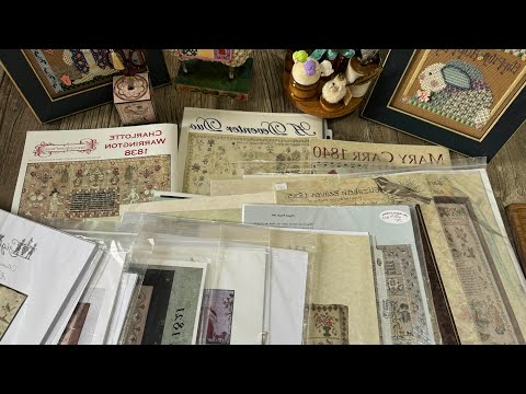 Видео: Все мои схемы семплеров. Вышивка крестом