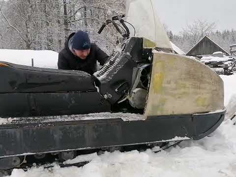 Видео: Снегоход буран.