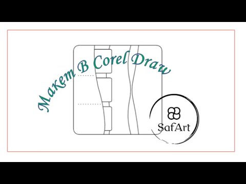 Видео: Corel Draw  Рисование простого макета кошелька