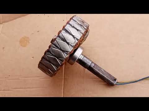 Видео: вой генератора ветряка