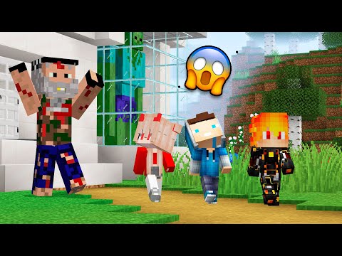 Видео: БОМЖ НАПУГАЛ МОИХ ДЕТЕЙ В МАЙНКРАФТ ! Алексбой Minecraft