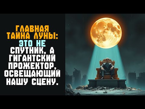 Видео: ГЛАВНАЯ ТАЙНА ЛУНЫ ЭТО НЕ СПУТНИК А ГИГАНТСКИЙ ПРОЖЕКТОР ОСВЕЩАЮЩИЙ НАШУ СЦЕНУ