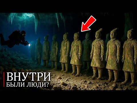 Видео: Дайверы нашли жуткие статуи в «Дьявольской Яме»! Что скрывает самая жуткая пещера Невады?