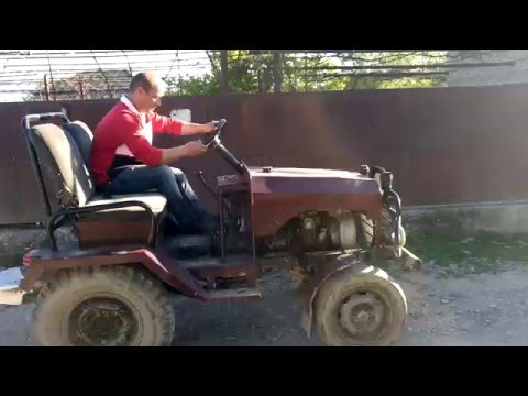 Видео: Самодельный трактор двигатель "ЗИД"
