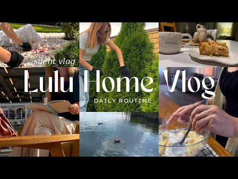 Видео: Уютные дневники 🏠| Уход за садом🌱, выпечка из яблок, прогулка ⛲️ | Тихий влог