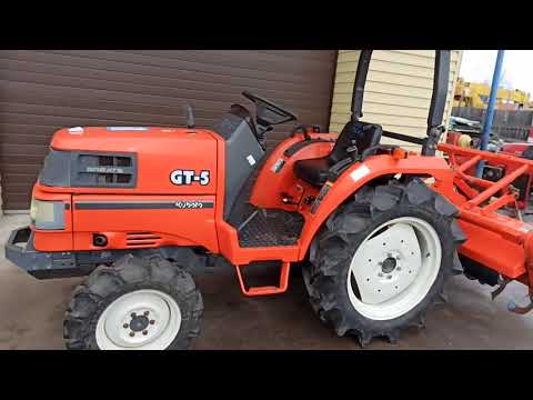 Видео: Минитрактор Kubota GT 5