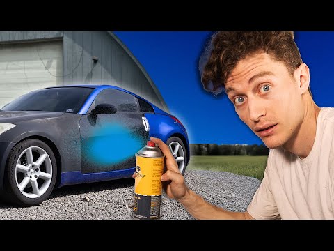 Видео: Сделай сам или нет: покраска моего сломанного 350z