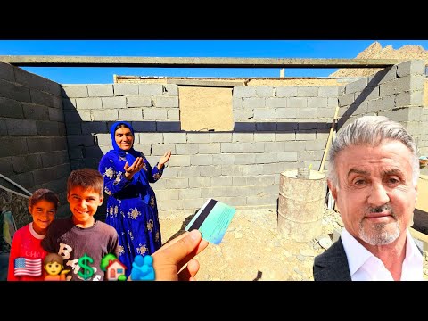 Видео: Дом для жизни: американец строит крышу для бездомной кочевой семьи