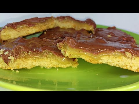 Видео: Вкусное песочное пирожное "Тоффи"!