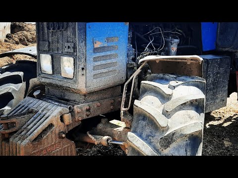 Видео: #МТЗ1221#РАЗВАЛ СХОЖДЕНИЯ# СЬЕЛО ВСЮ РЕЗИНУ НА АСФАЛЬТЕ #ЧТО ДЕЛАТЬ КУДА КРУТИТЬ РУЛЕВУЮ ТЯГУ #