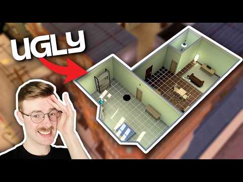 Видео: Я пытался отремонтировать УЖАСНУЮ стартовую квартиру в The Sims 4