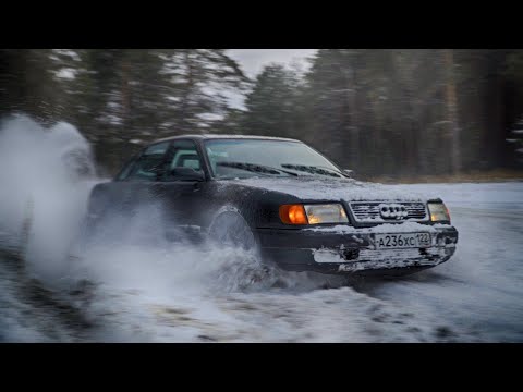 Видео: Проходимость полного привода авто  AUDI 100 С4 Quattro