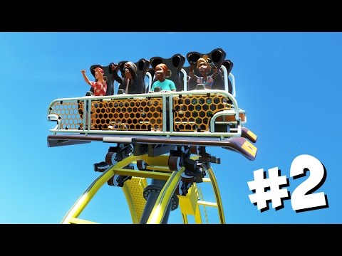 Видео: Planet Coaster - 2 - Горки открыты!