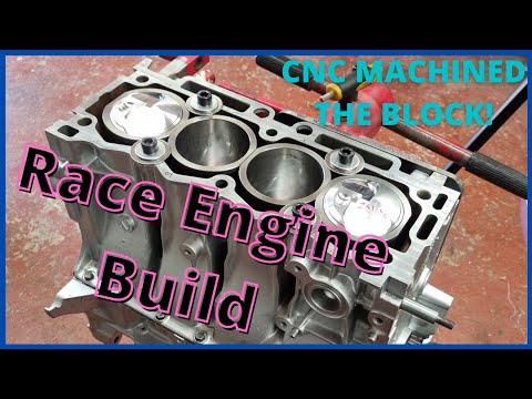 Видео: Сборка гоночного двигателя — Часть 1 — Двигатель Peugeot 1.4 TU
