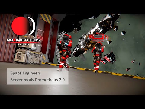 Видео: НПС боты Space Engineers Prometheus 2 0