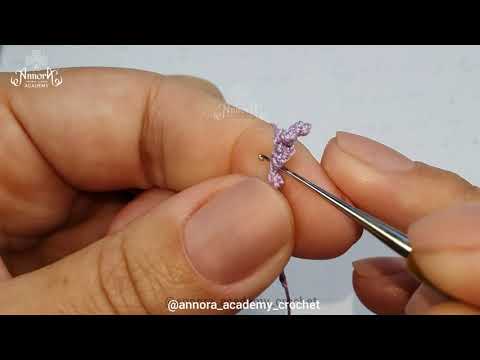 Видео: Лаванда крючком - 1часть